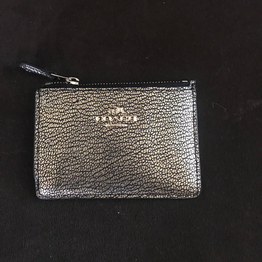 Coach Gold Mini Wallet